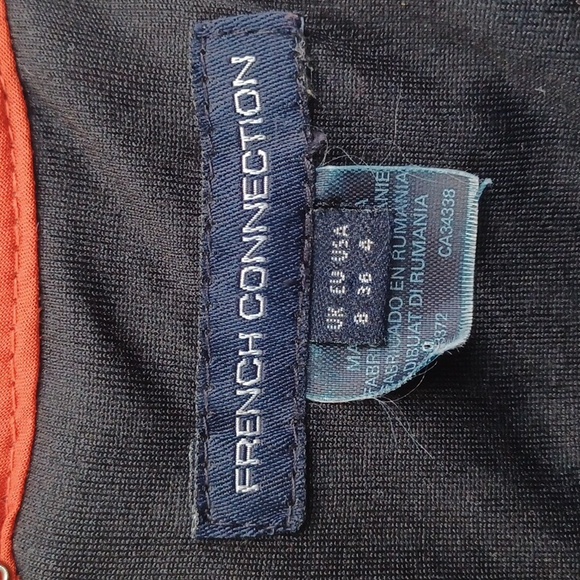 French Connection "T-Animal Magic" Fitted Sheath Dress- Sz. 4 - Picture 6 of 10